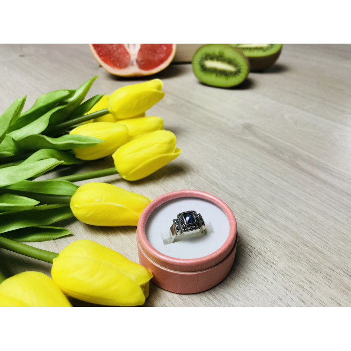 Sky Jewelry Серебряное кольцо с Иолитом