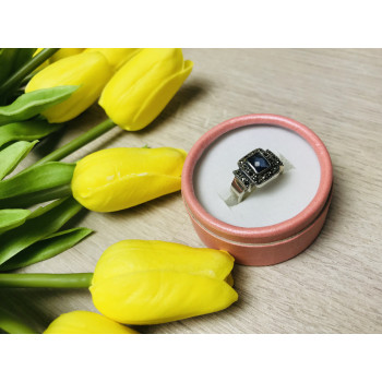 Sky Jewelry Серебряное кольцо с Иолитом