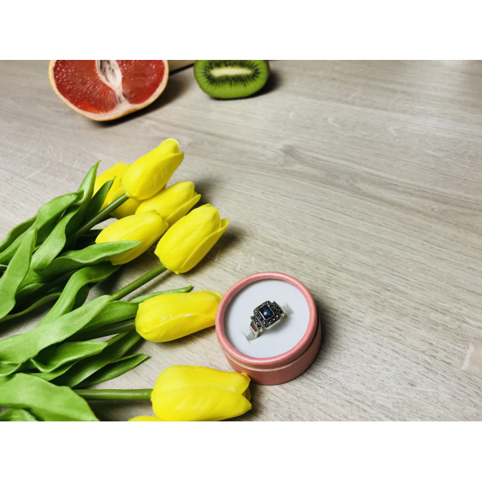 Sky Jewelry Серебряное кольцо с Иолитом