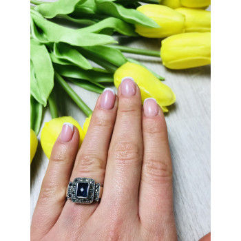 Sky Jewelry Серебряное кольцо с Иолитом