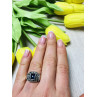 Sky Jewelry Серебряное кольцо с Иолитом