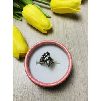 Sky Jewelry Серебряное кольцо Морской Конек