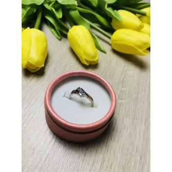 Sky Jewelry Серебряное кольцо с фианитами