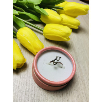 Sky Jewelry Серебряное кольцо с буквой V