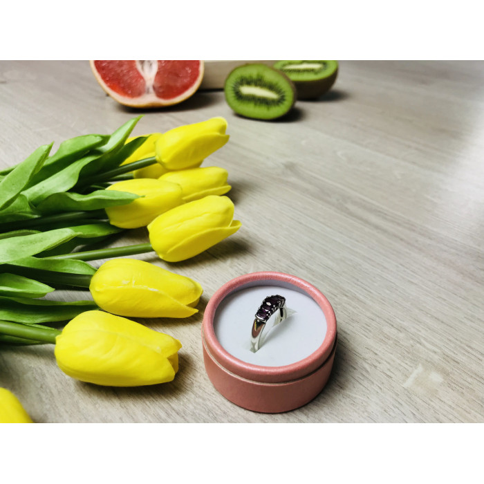 Sky Jewelry Серебряное кольцо с камнем Альмандин