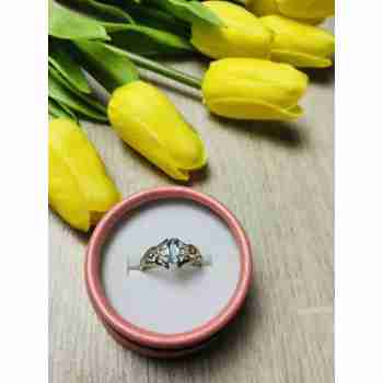 Sky Jewelry Серебряное кольцо с камнем топаз