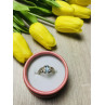 Sky Jewelry Серебряное кольцо с камнем топаз