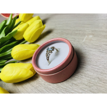 Sky Jewelry Серебряное кольцо с камнем топаз