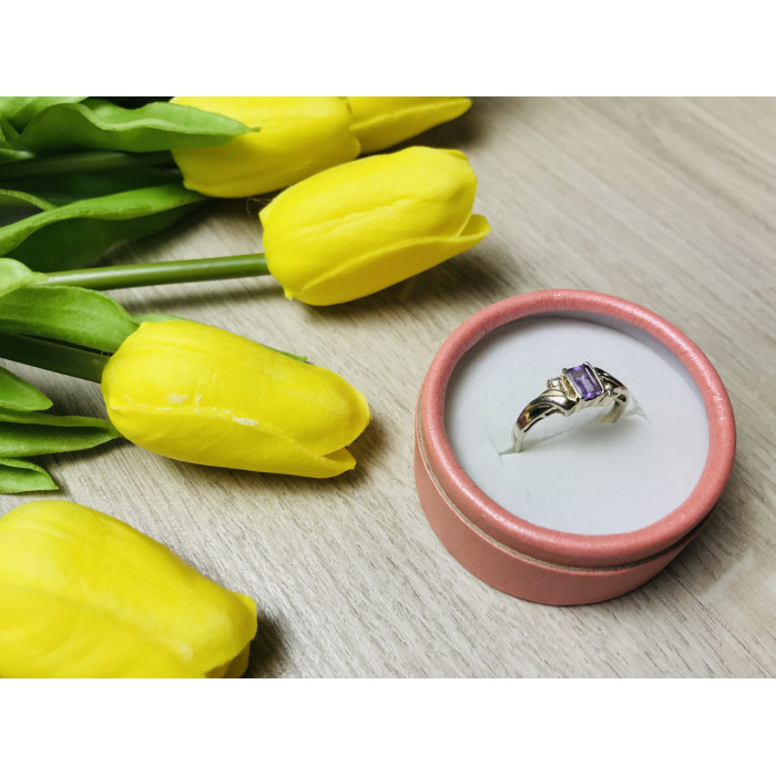 Sky Jewelry Серебряное кольцо с камнем Турмалин