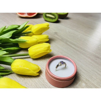 Sky Jewelry Серебряное кольцо с камнем Турмалин