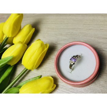 Sky Jewelry Серебряное кольцо с камнем Турмалин