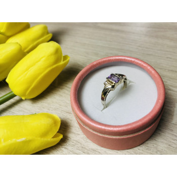 Sky Jewelry Серебряное кольцо с камнем Турмалин