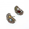 Sky Jewelry Серебряный серьги с натуральными камнями
