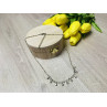 Sky Jewelry Ожерелье из белого метала