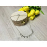 Sky Jewelry Ожерелье из белого метала