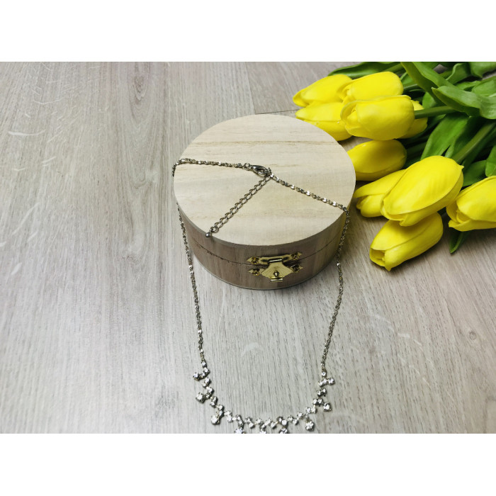 Sky Jewelry Ожерелье из белого метала