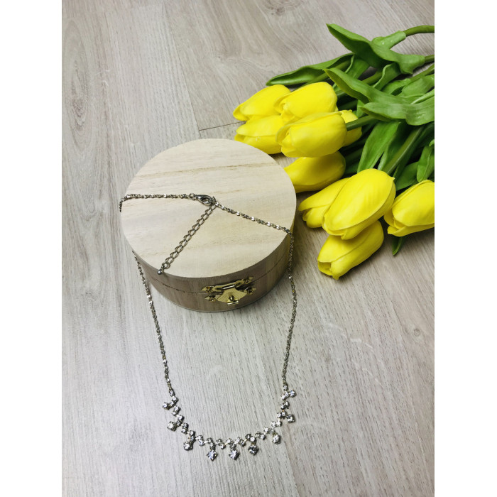 Sky Jewelry Ожерелье из белого метала