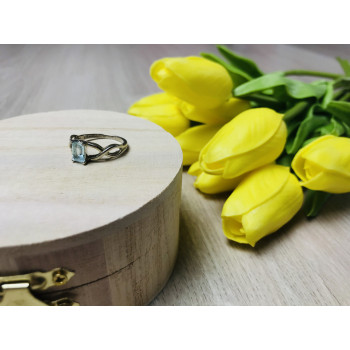 Sky Jewelry Серебряное кольцо с камнем Шпинель