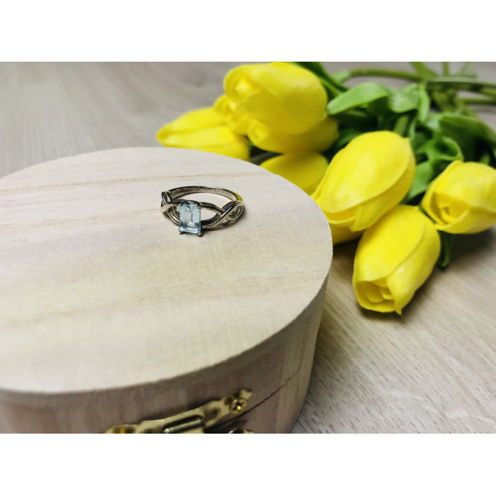 Sky Jewelry Серебряное кольцо с камнем Шпинель