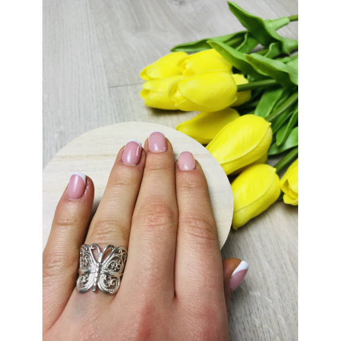 Sky Jewelry Серебряное кольцо бабочка