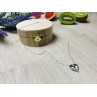 Sky Jewelry Серебряная цепочка с кулоном сердце