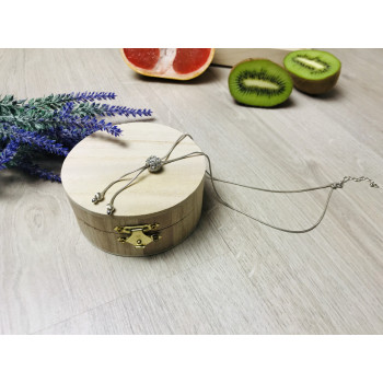 Sky Jewelry Серебряная цепочка с шармом