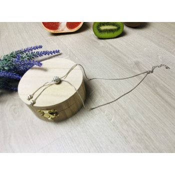 Sky Jewelry Серебряная цепочка с шармом