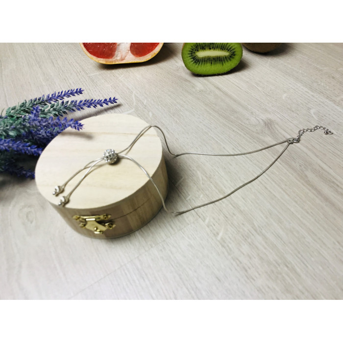 Sky Jewelry Серебряная цепочка с шармом