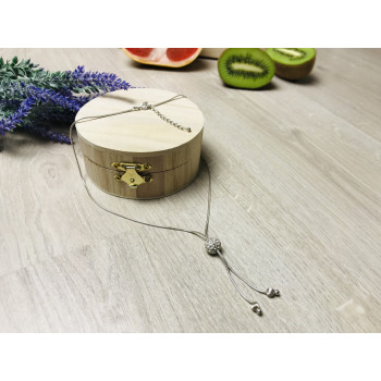 Sky Jewelry Серебряная цепочка с шармом