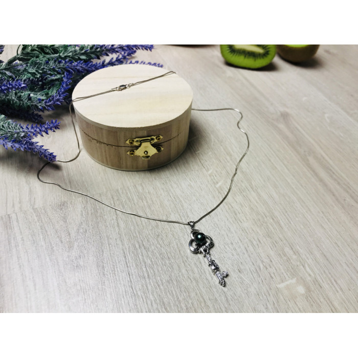 Sky Jewelry Серебряный кулон с цепочкой Ключик