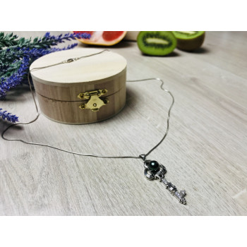 Sky Jewelry Серебряный кулон с цепочкой Ключик