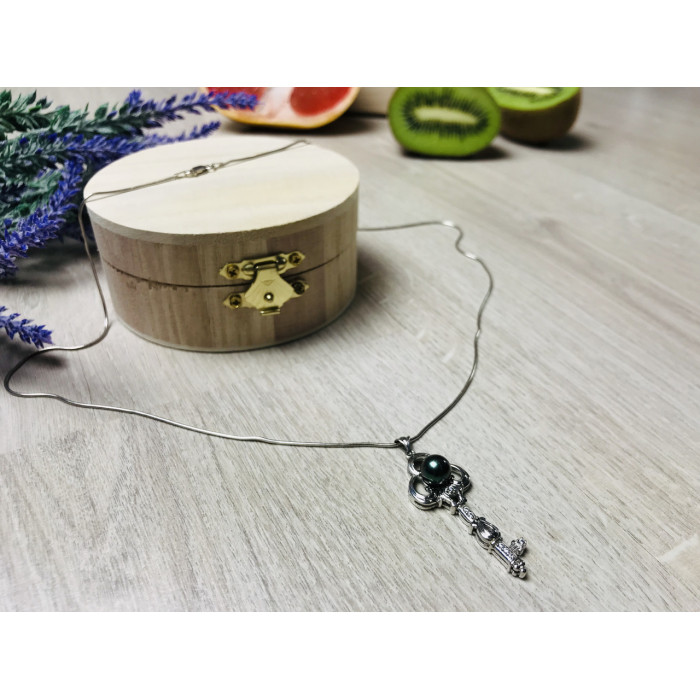 Sky Jewelry Серебряный кулон с цепочкой Ключик