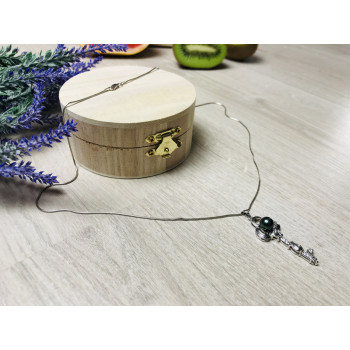Sky Jewelry Серебряный кулон с цепочкой Ключик