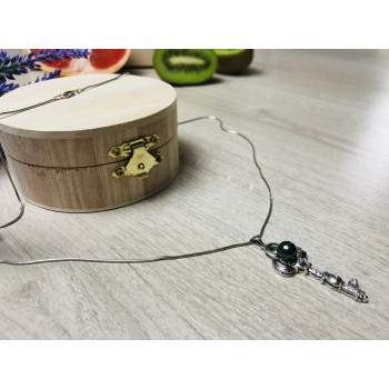 Sky Jewelry Серебряный кулон с цепочкой Ключик