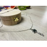 Sky Jewelry Серебряный кулон с цепочкой Ключик