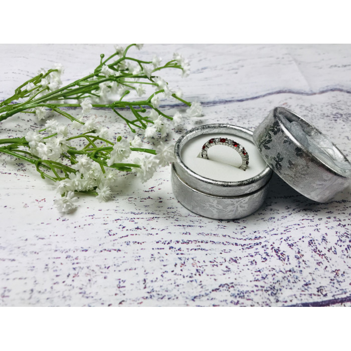 Sky Jewelry Серебряное кольцо с фианитами