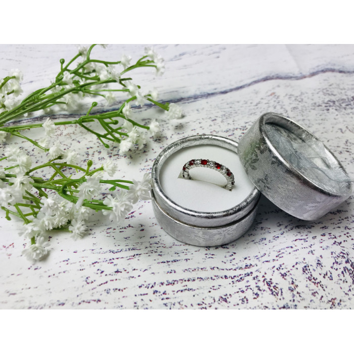 Sky Jewelry Серебряное кольцо с фианитами