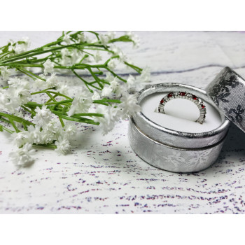 Sky Jewelry Серебряное кольцо с фианитами