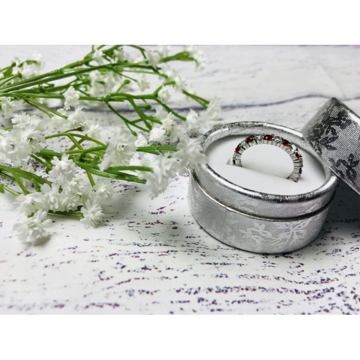 Sky Jewelry Серебряное кольцо с фианитами