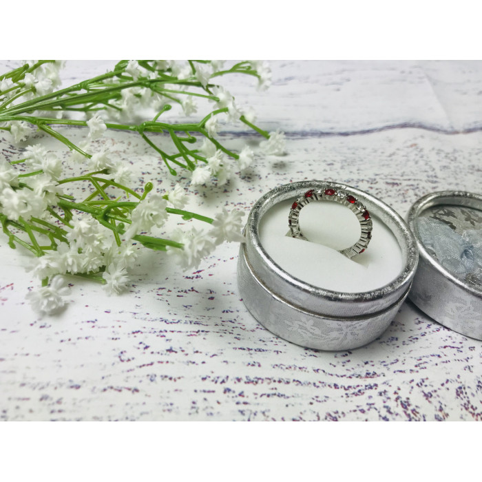 Sky Jewelry Серебряное кольцо с фианитами