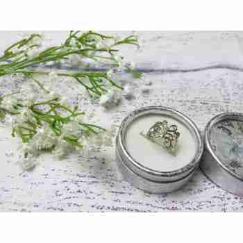 Sky Jewelry Серебряное кольцо бабочка 925 проба