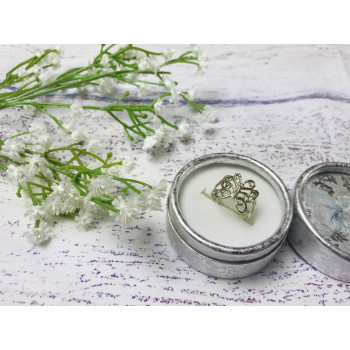 Sky Jewelry Серебряное кольцо бабочка 925 проба
