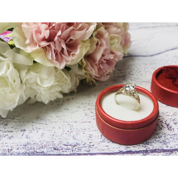 Sky Jewelry Серебряное кольцо с фианитом