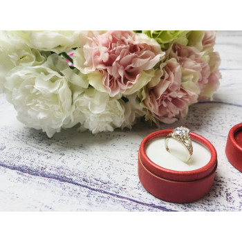 Sky Jewelry Серебряное кольцо с фианитом