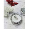 Sky Jewelry Серебряное кольцо с камнем Гошенит (берилл)