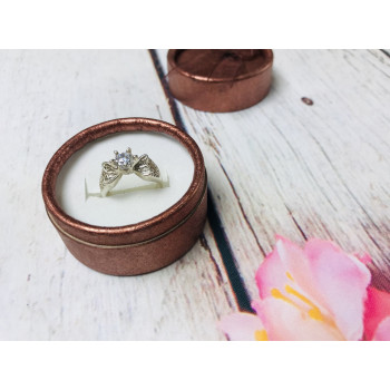 Sky Jewelry Серебряное кольцо с фианитом