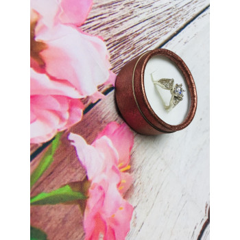 Sky Jewelry Серебряное кольцо с фианитом