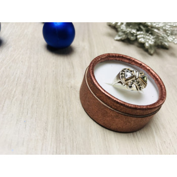 Sky Jewelry Серебряное кольцо с натуральными камнями