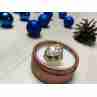 Sky Jewelry Серебряное кольцо в позолоте 925 проба с фианитами