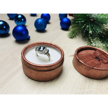 Sky Jewelry Серебряное кольцо 925 проба с аквамарином